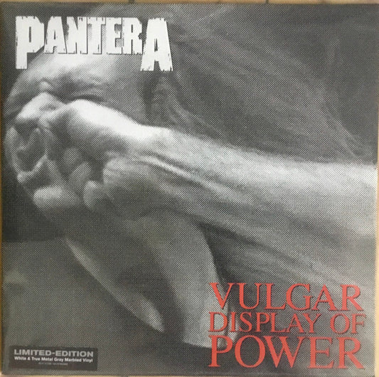 Pantera : Vulgar Display Of Power (LP, Album, Ltd, RE, Whi)