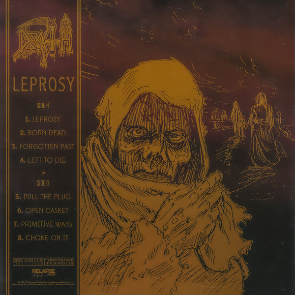 Death (2) : Leprosy (LP, Album, Dlx, Ltd, RE, RM, RP, S/Edition, Cus)
