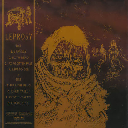 Death (2) : Leprosy (LP, Album, Dlx, Ltd, RE, RM, RP, S/Edition, Cus)