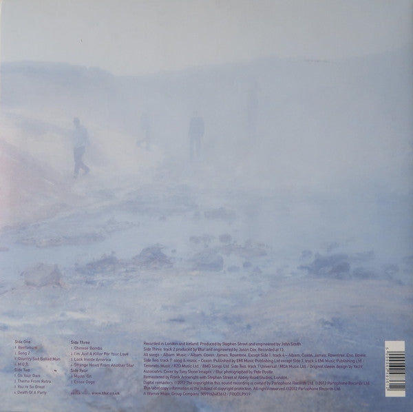 Blur : Blur (2xLP, Album, RE, RM, RP, Gat)