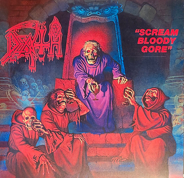 Death (2) : Scream Bloody Gore (LP, Album, Dlx, Ltd, RE, RM, RP, S/Edition, Vio)