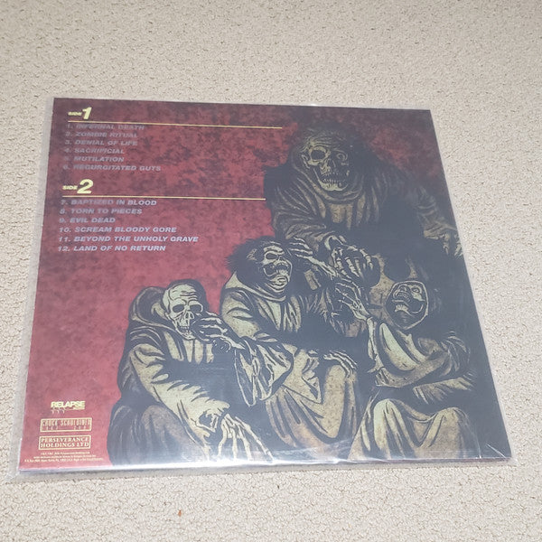 Death (2) : Scream Bloody Gore (LP, Album, Dlx, Ltd, RE, RM, RP, S/Edition, Vio)