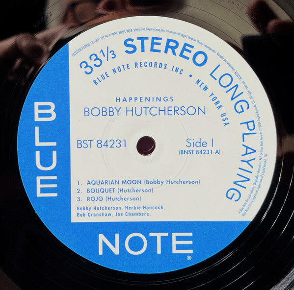 Bobby Hutcherson : Happenings (LP, Album, RE, 180)