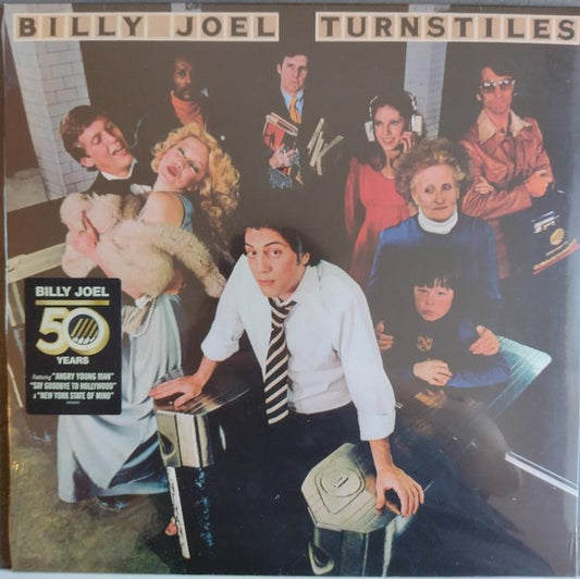 Billy Joel : Turnstiles (LP, Album, RE)