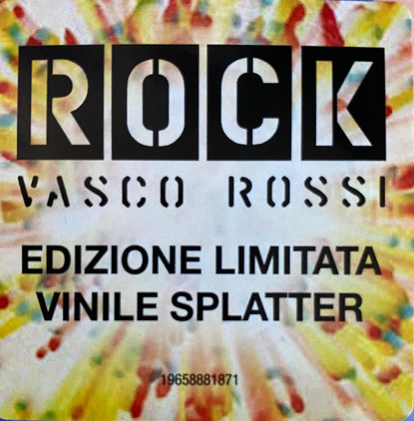 Vasco Rossi : Rock (LP, RSD, Ltd, Vin)