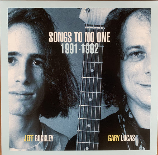 Jeff Buckley & Gary Lucas : Songs To No One 1991-1992 (LP, Gre + LP, Blu + RSD, Comp, RE)