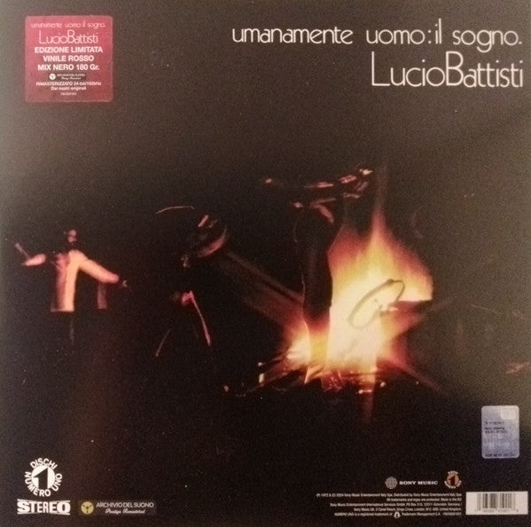 Lucio Battisti : Umanamente Uomo: Il Sogno. (LP, Album, Ltd, RM, RP, Gat)