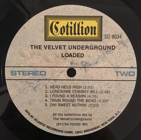 The Velvet Underground : Loaded (LP, Album, RE)