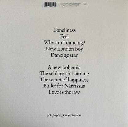 Pet Shop Boys : Nonetheless (LP, Album, Ltd, Gre)