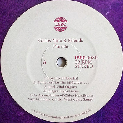 Carlos Niño & Friends : Placenta (2xLP, Album, Ltd, Vio)