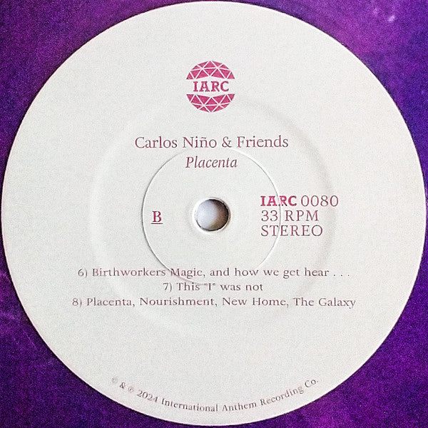 Carlos Niño & Friends : Placenta (2xLP, Album, Ltd, Vio)