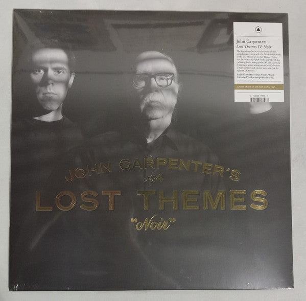 John Carpenter : Lost Themes No. 4: "Noir" (LP, Album, Tan + 7", S/Sided, Cle + Ltd, Gol)