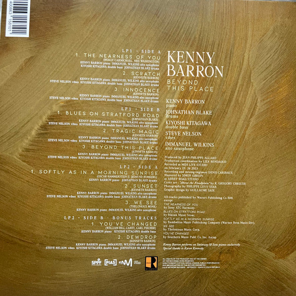 Kenny Barron : Beyond This Place (2xLP, Album, Ltd)