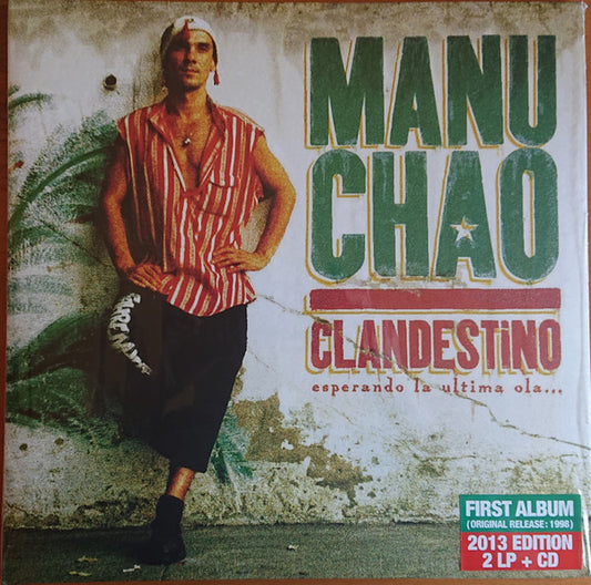 Manu Chao : Clandestino (2xLP, Album, RP + CD, Album, RP + RE)