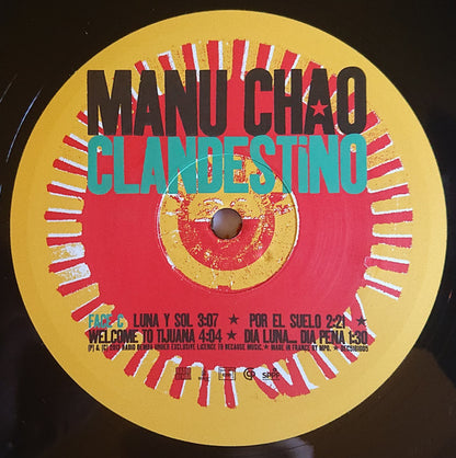 Manu Chao : Clandestino (2xLP, Album, RP + CD, Album, RP + RE)