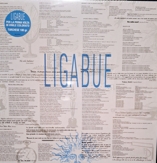 Luciano Ligabue : Ligabue (LP, Album, RP, Tur)