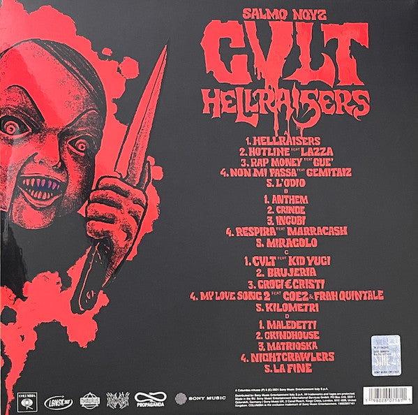 Salmo (2), Noyz Narcos : CVLT Hellraisers  (2xLP, Album, Dlx, Lig)