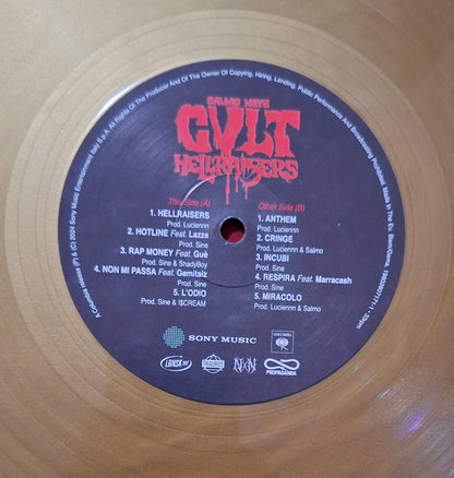 Salmo (2), Noyz Narcos : CVLT Hellraisers  (2xLP, Album, Dlx, Gol)