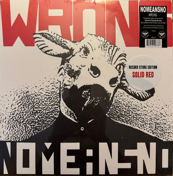 Nomeansno : Wrong (LP, Album, RE, Red)