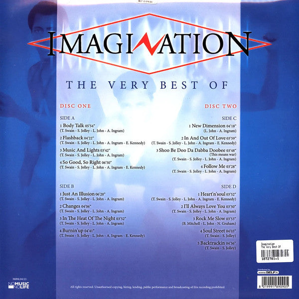 Imagination : The Very Best Of (2xLP, Album, Comp)