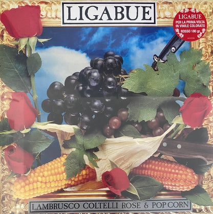 Luciano Ligabue : Lambrusco Coltelli Rose & Pop Corn (LP, Ltd, Red)