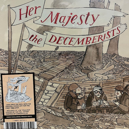The Decemberists : Her Majesty (LP, Album, Ltd, RP, Pea)