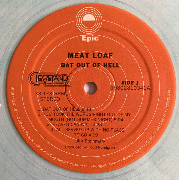 Meat Loaf : Bat Out Of Hell (LP, Album, Ltd, RE, Cok)