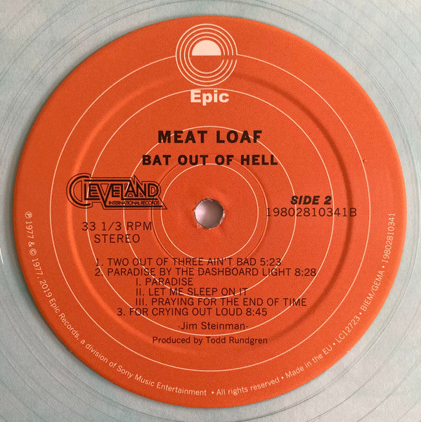 Meat Loaf : Bat Out Of Hell (LP, Album, Ltd, RE, Cok)