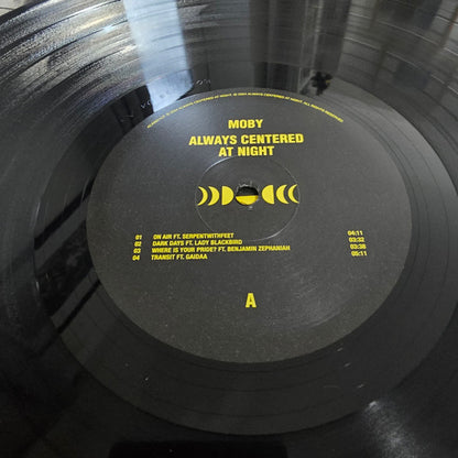 Moby : Always Centered At Night (2xLP, Album, Num)