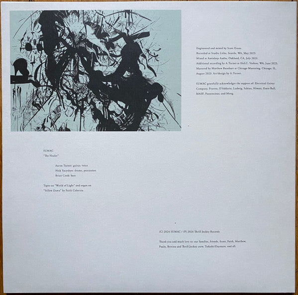 Sumac : The Healer (2xLP, Album, Cok)