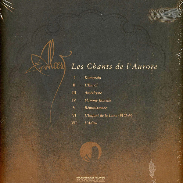 Alcest : Les Chants De L'Aurore (LP, Yel + LP, S/Sided, Etch, Yel + Album, Ltd)