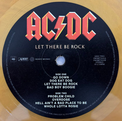 AC/DC : Let There Be Rock (LP, Album, Ltd, RE, RM, S/Edition, Gol)