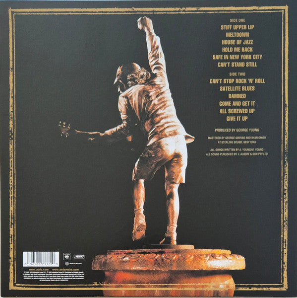 AC/DC : Stiff Upper Lip (LP, Album, Ltd, RE, RM, S/Edition, Gol)