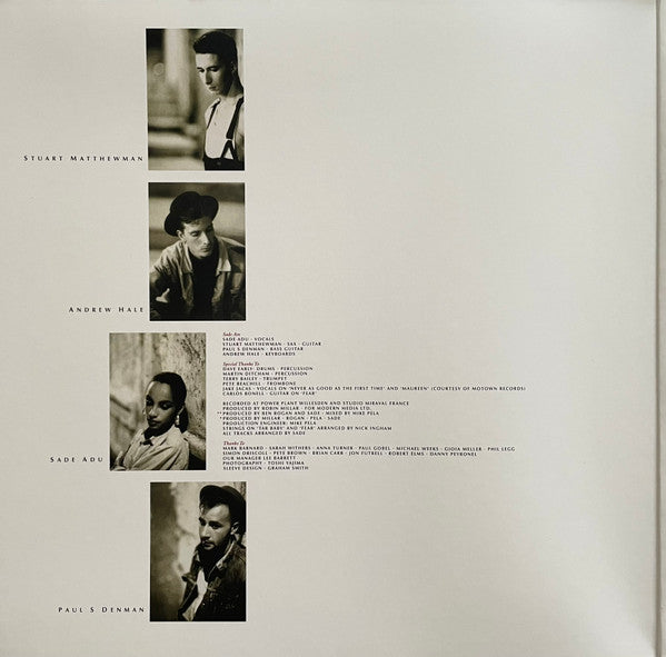 Sade : Promise (LP, Album, RE, RM, Hal)