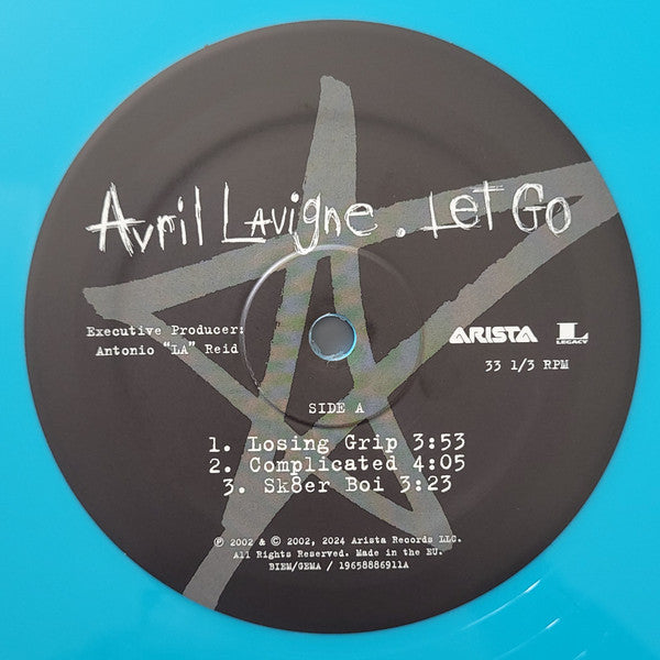 Avril Lavigne : Let Go (2xLP, Album, RE, Tur)
