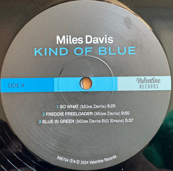 Miles Davis : Kind Of Blue (LP, Album, RE, S/Edition, 180)