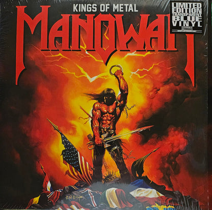 Manowar : Kings Of Metal (LP, Album, Ltd, RE, Tra)