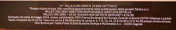 Renato Zero : Quando Non Sei Più Di Nessuno (LP, Album, RE, Boo)