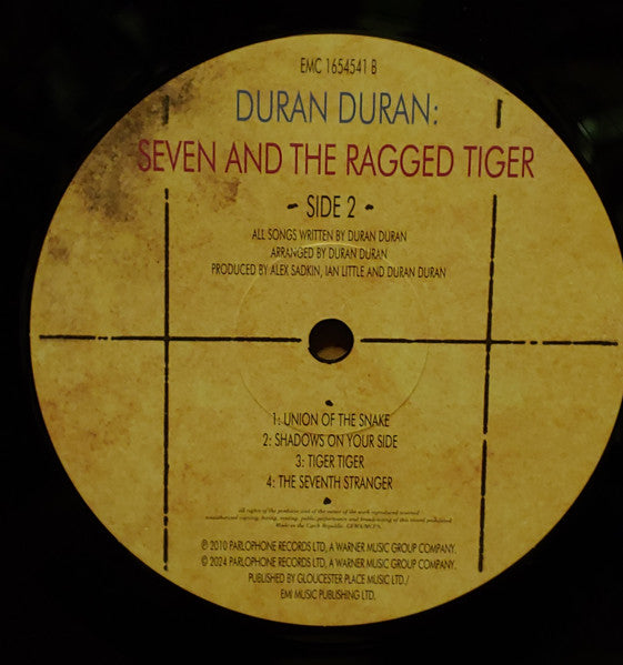 Duran Duran : Seven And The Ragged Tiger (LP, Album, RE)