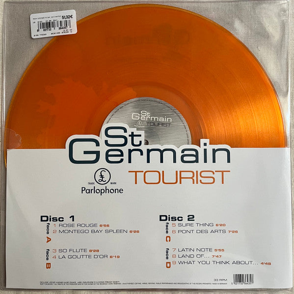 St Germain : Tourist (2xLP, Album, Ltd, RE, RM, Tra)