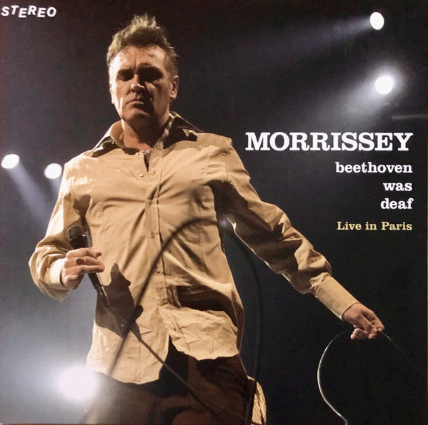 Morrissey : Beethoven Was Deaf Live In Paris (LP, Album, RE, RM, Ora)