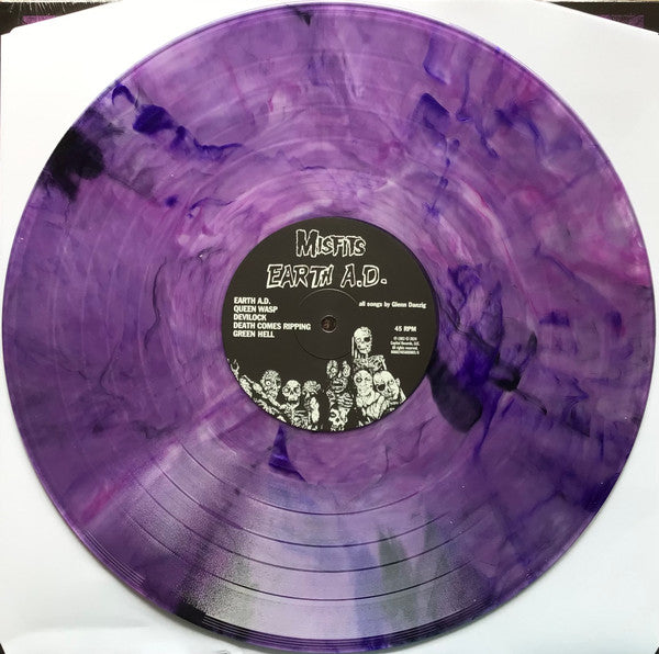 Misfits : Earth A.D. / Wolfs Blood (12", Album, RSD, RE, Pur)