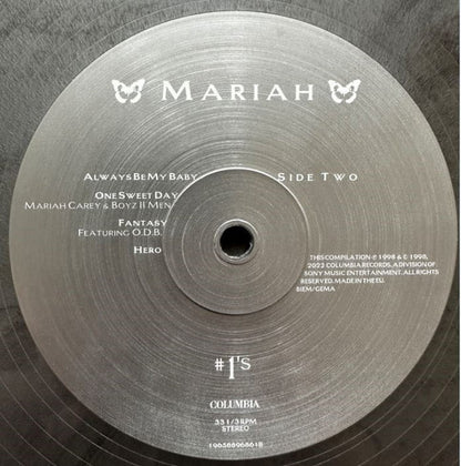 Mariah Carey : #1's (2xLP, Comp, RE, RM, Met)