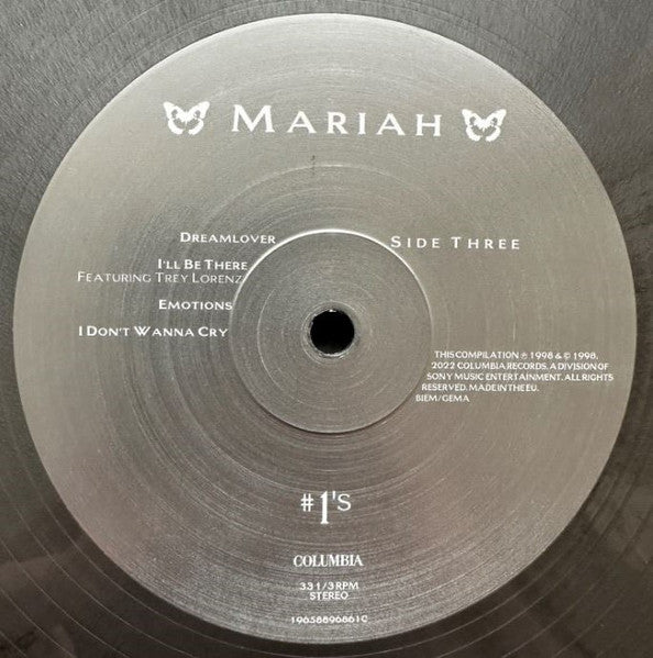 Mariah Carey : #1's (2xLP, Comp, RE, RM, Met)