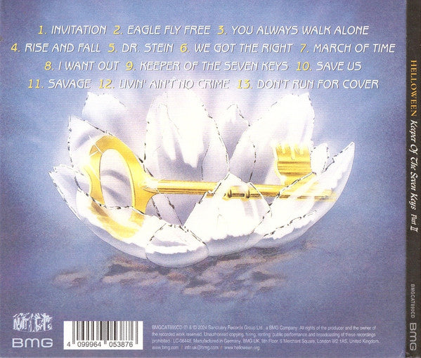 Helloween : Keeper Of The Seven Keys - Part II (CD, Album, RE, RM, Dig)