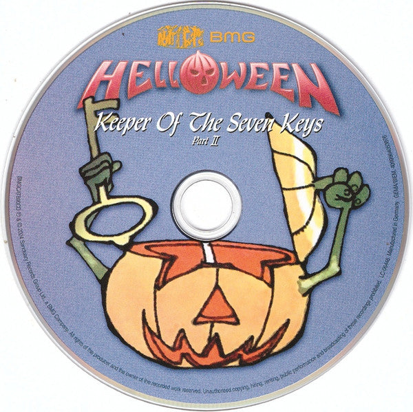 Helloween : Keeper Of The Seven Keys - Part II (CD, Album, RE, RM, Dig)