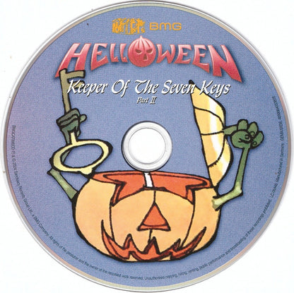 Helloween : Keeper Of The Seven Keys - Part II (CD, Album, RE, RM, Dig)