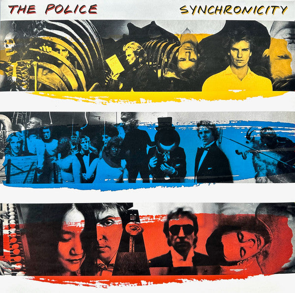 The Police : Synchronicity (LP, Album, RE, RM, Yel + LP, Comp, Red + Sup)