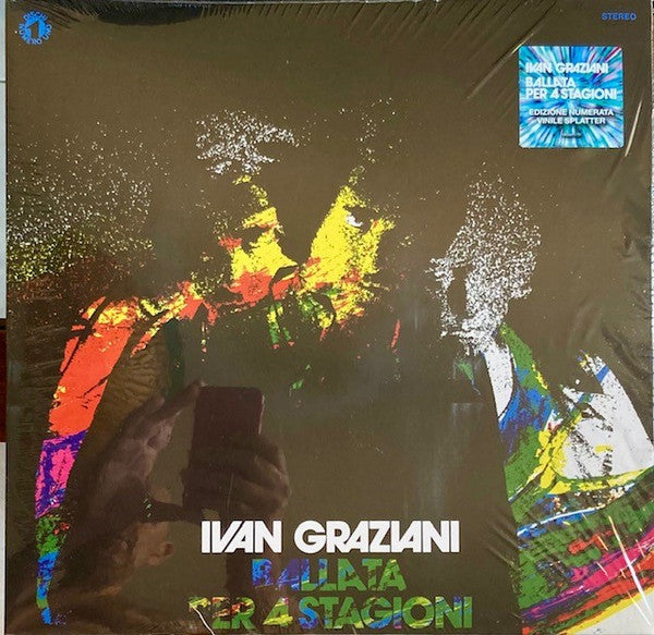 Ivan Graziani : Ballata Per 4 Stagioni (LP, Ltd, Num, RE, S/Edition, Whi)