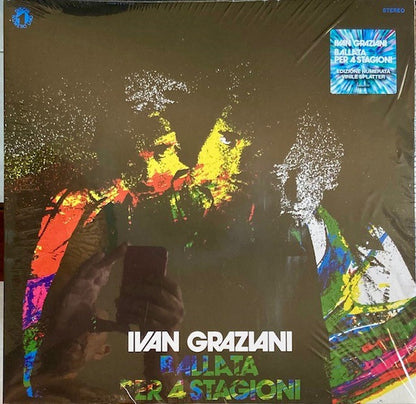 Ivan Graziani : Ballata Per 4 Stagioni (LP, Ltd, Num, RE, S/Edition, Whi)